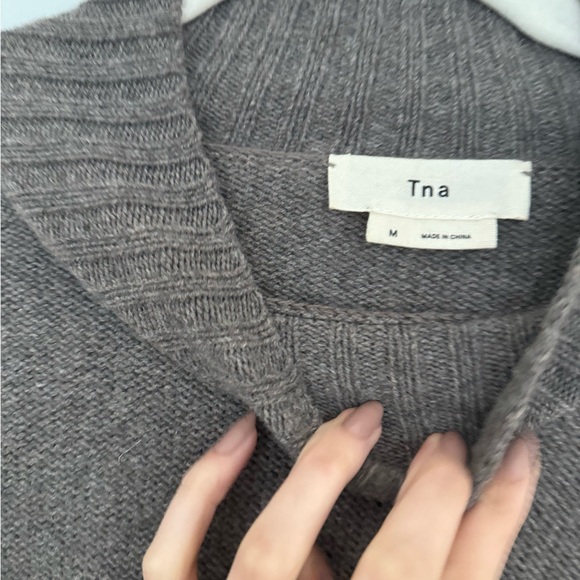 Aritzia mock neck wool sweater - Picture 2 of 3